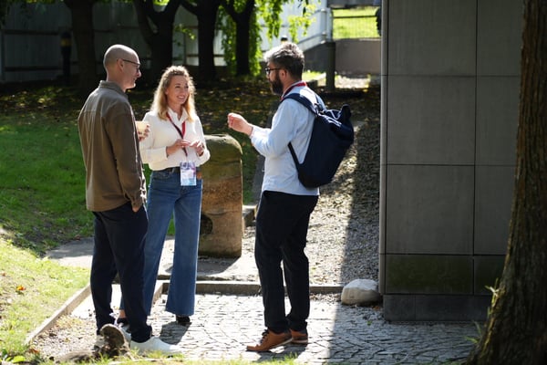 Aleksandra_Dramska-Manterys__Business_Development_Manager_at_Ailleron__during_networking_time_during_Ailleron_Innovation_Forum_2024_fintech_conference