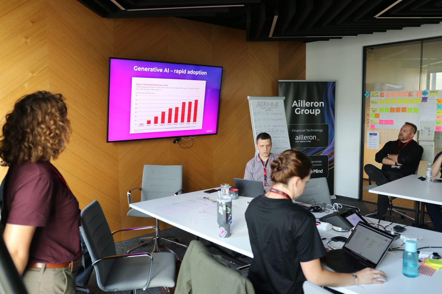 Ailleron_Innovation_Forum_2024__The__Crafting_Pixels___Accessibility___Build_Your_Own_GenAI__workshop__held_as_part_of_the_fintech_conference