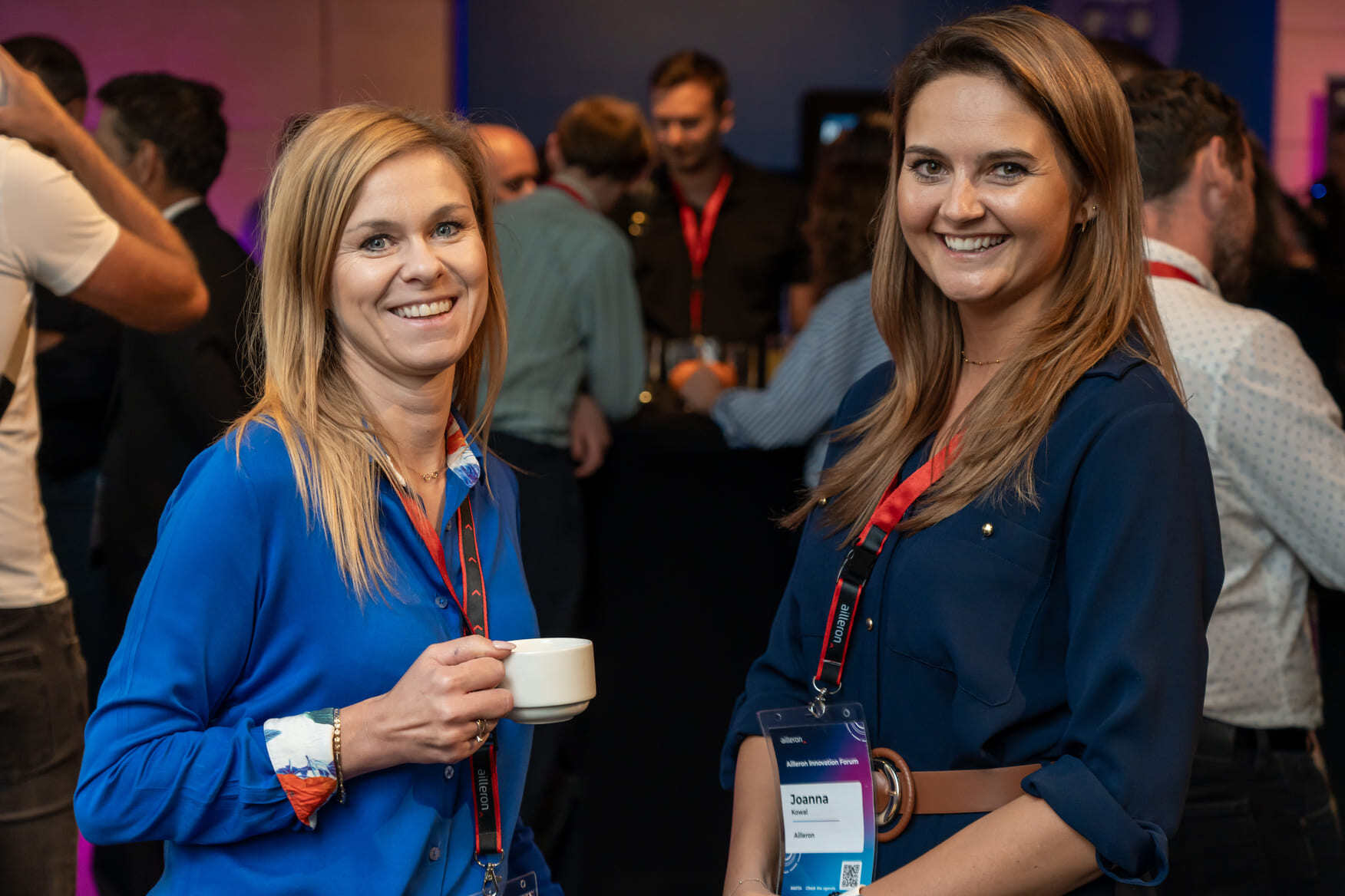 Dagmara_Kardaszyńska_and_Joanna_Kowal_during_Ailleron_Innovation_Forum_2024_fintech_conference